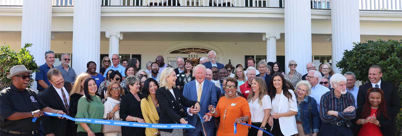 ribbon cutting ceremony in port arthur, tx