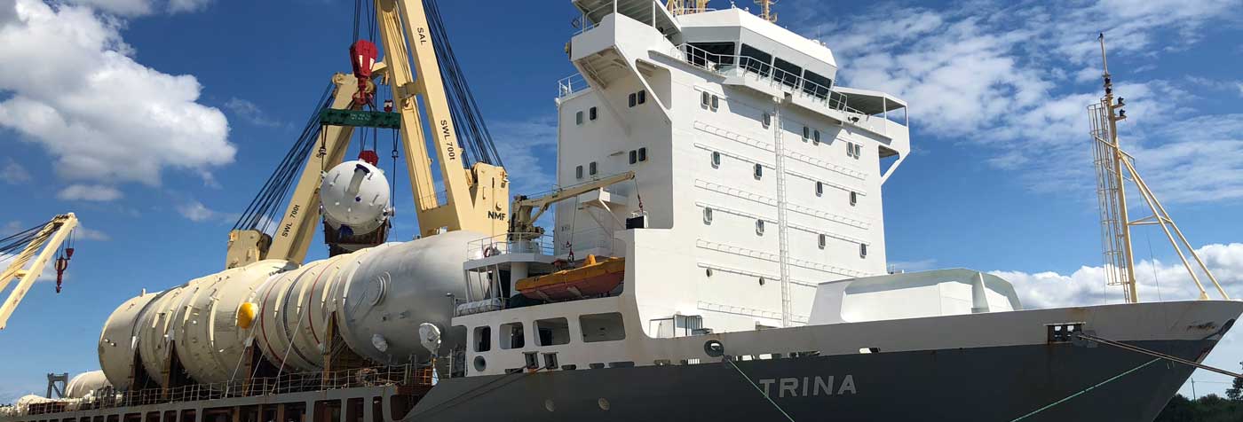 shipping vessel in Port Arthur, TX